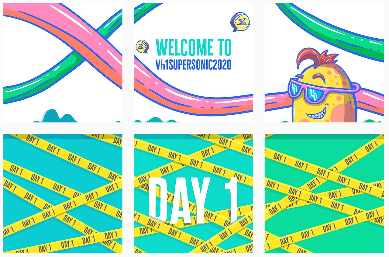 Festival Day 1 Grid