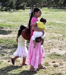 Gitana en el parque el Ejido. Foto: Internet