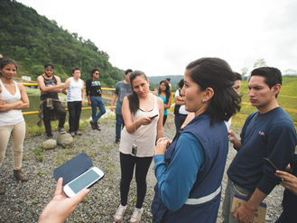 El Fisgón visitó la represa Manduriacu