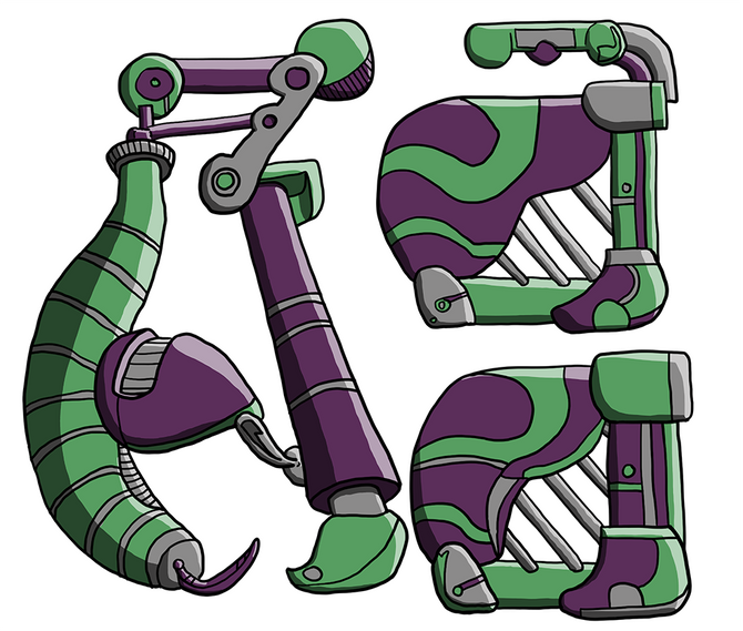 Mechanical lettering experiments - A