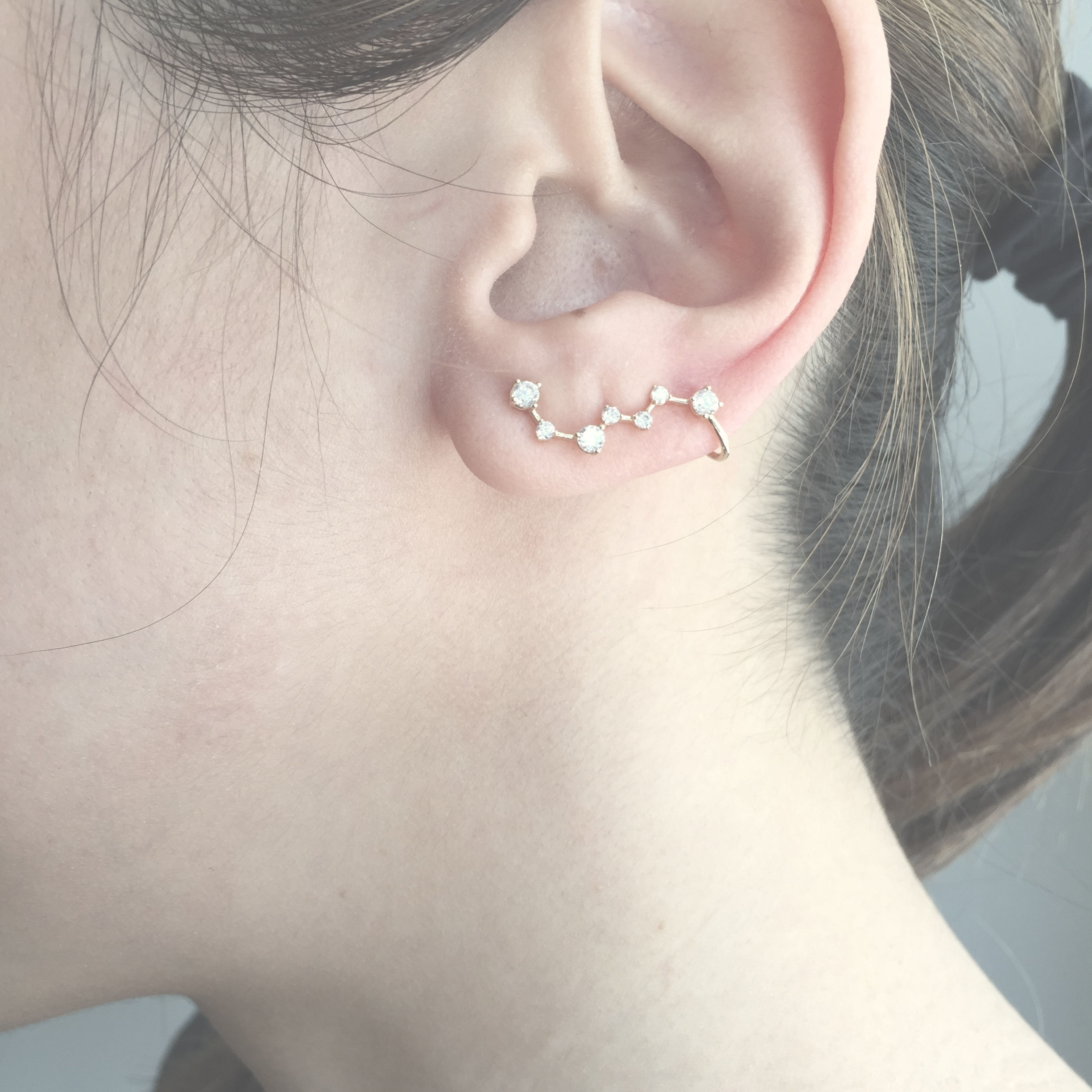Stone Constellation Ear Cuff