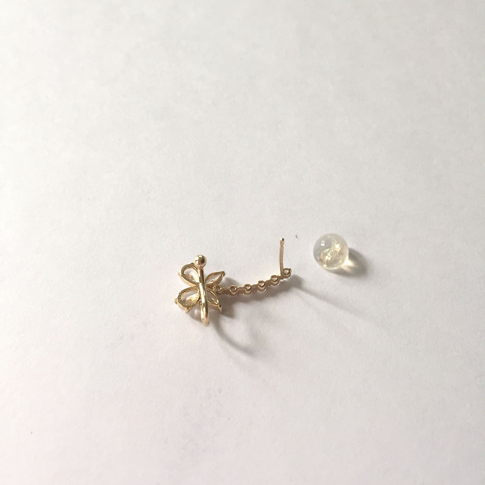 Thumbnail: Flower Stem Ear Cuff