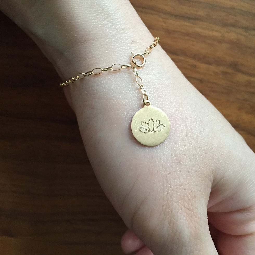 Thumbnail: Gillian Anderson Lotus Bracelet