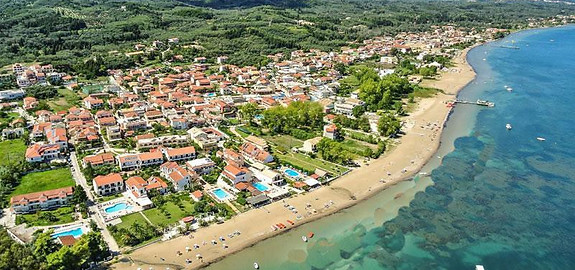 Kavos Holiday Resort | Kavos Corfu Aerial Photography | Tourist Holidays In Kavos | Best Holidays In Greece | Amazing Summer In Kavos Corfu Greece