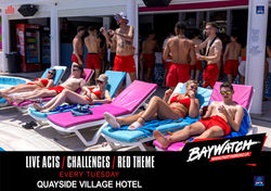 Baywatch Pool Party At Quayside Village Hotel Kavos Corfu