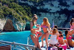 Poseidon's Bay And Caves - Kavos Cruises - Kavos Boat Trips - Kavos Excursions - Explore The Ionian