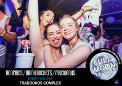 Full Moon Party At Traboukos Complex In Kavos