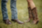 Tips for how to pose and what to wear at a country engagement session