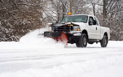 snow-plowing
