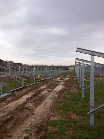 Ground-mount solar installation