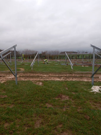 Ground-mount solar installation