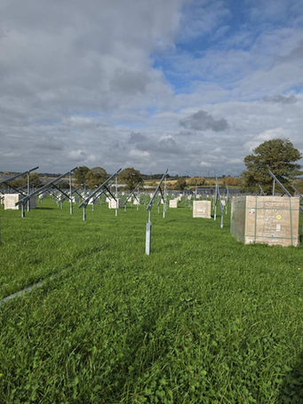 Mechanical installation for solar farms