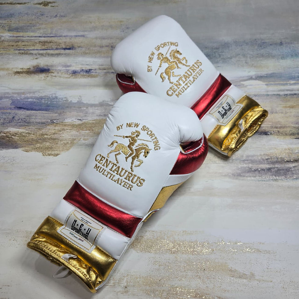 Thumbnail: Centauro Boxing Gloves  🎨(white, gold metalic, red metalic)🎨