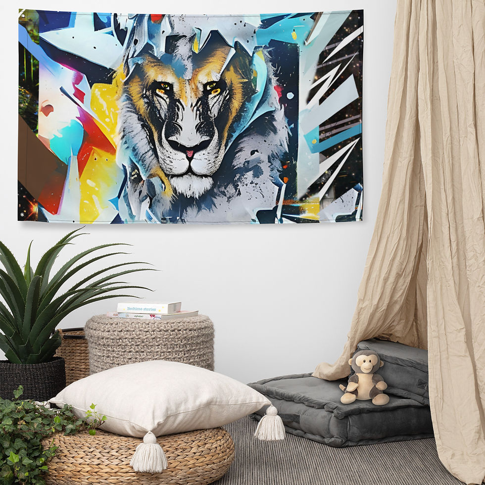 Thumbnail: Tiger Stay Hungry Flag