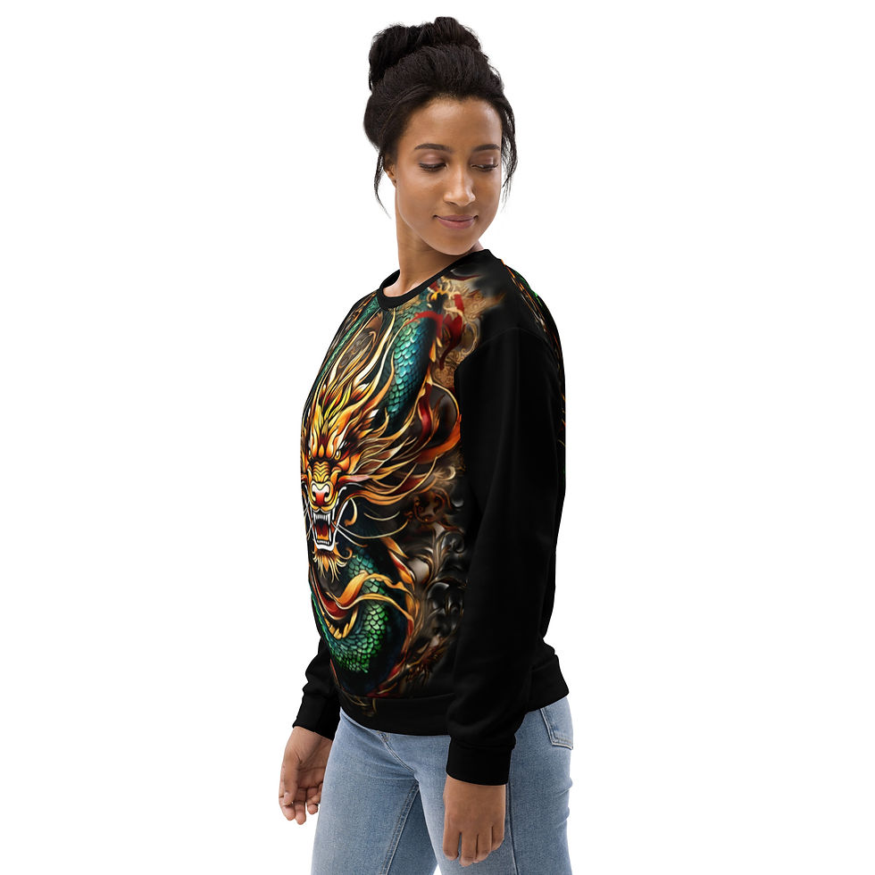 Thumbnail: Dragon Story Unisex Sweatshirt