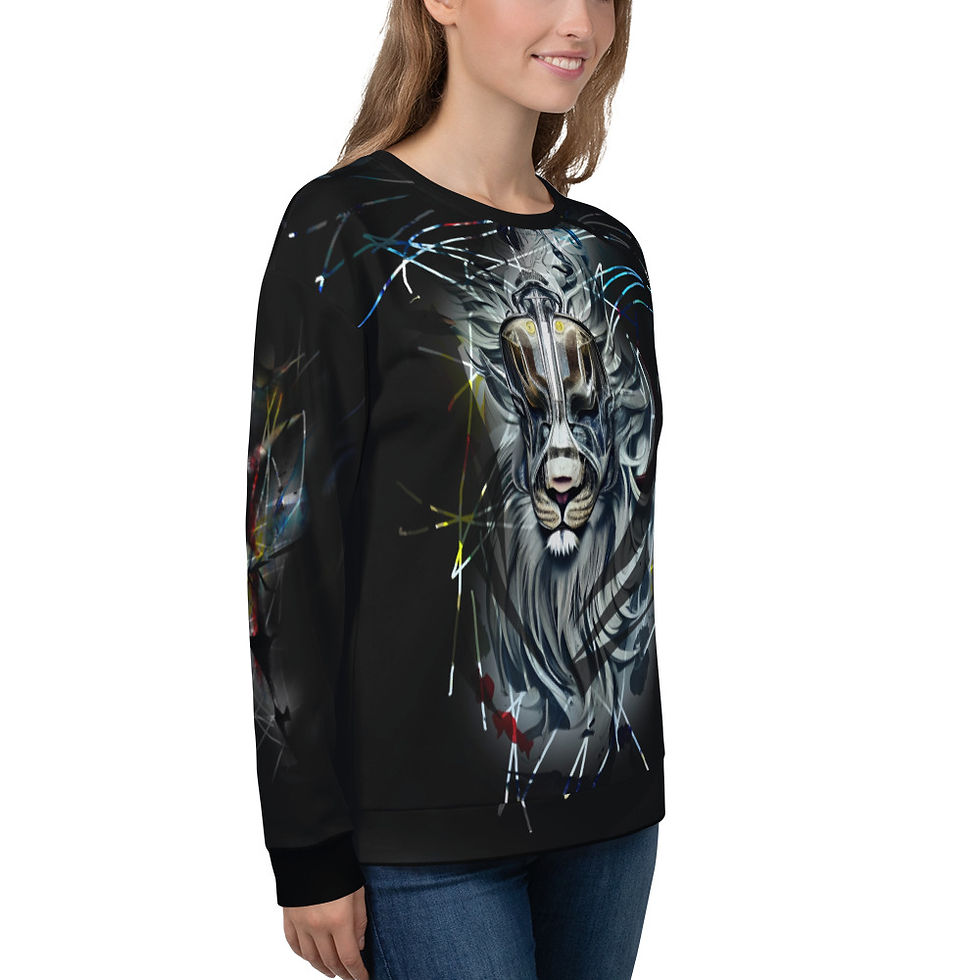 Thumbnail: Lion Cool Unisex Sweatshirt