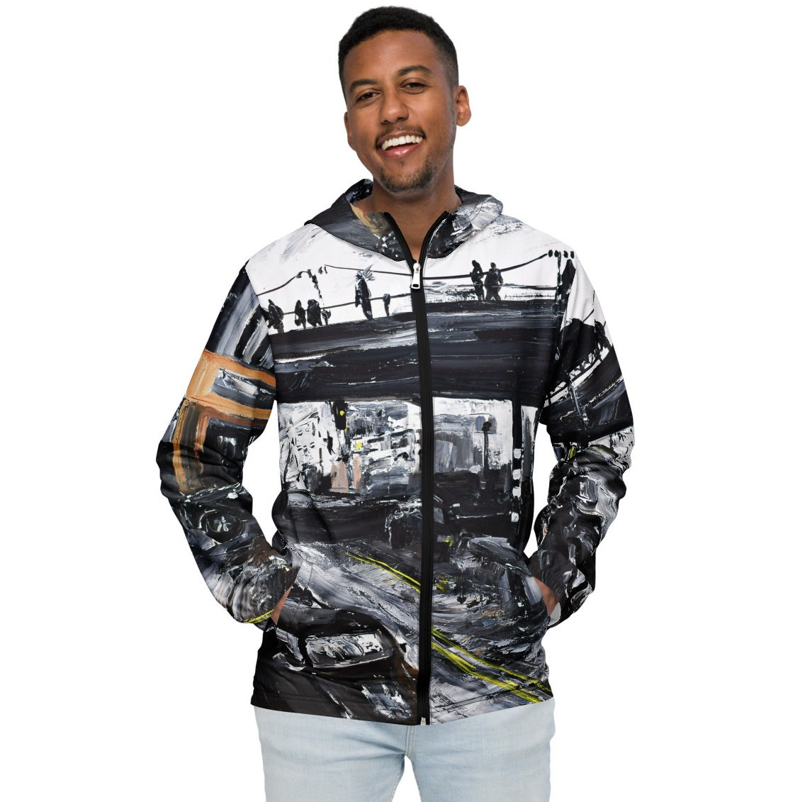 Men’s windbreaker queens 