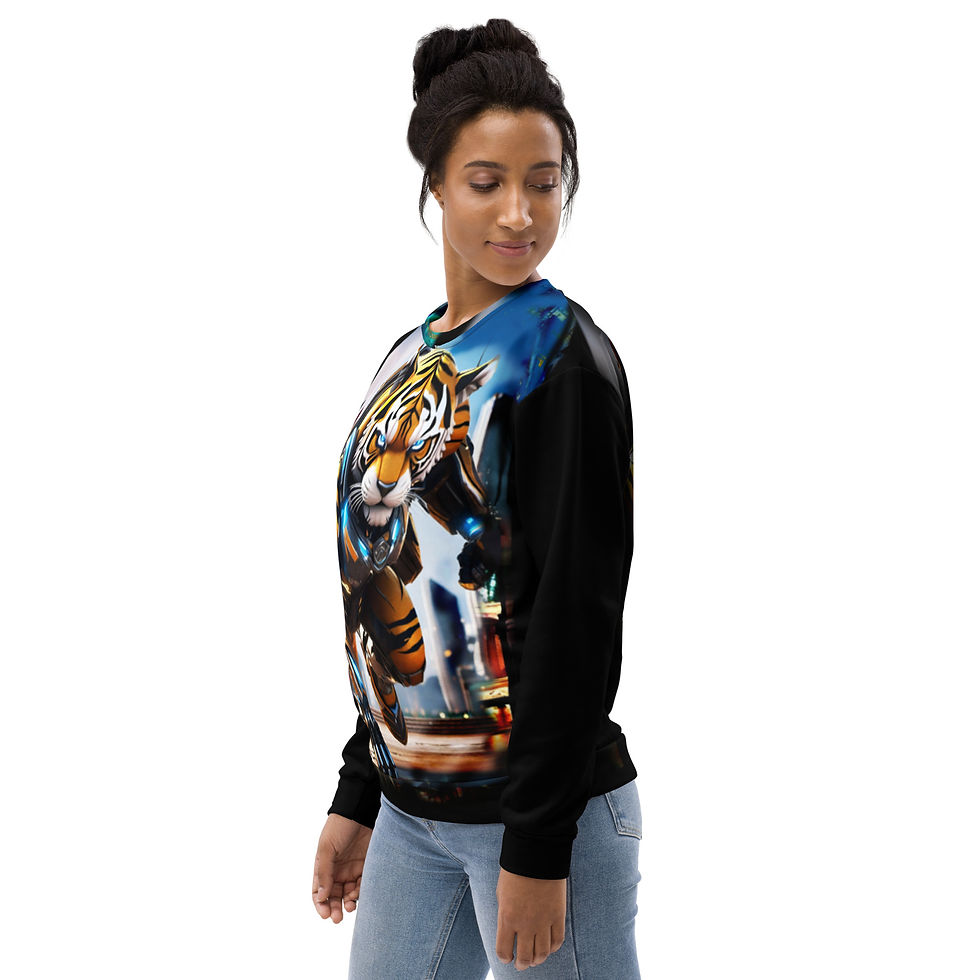 Thumbnail: Tiger Hero Unisex Sweatshirt