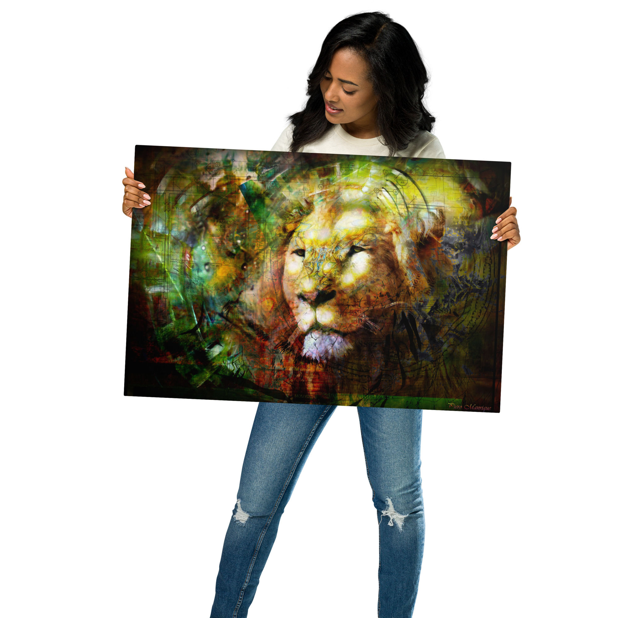 "Power" Glossy Metal prints