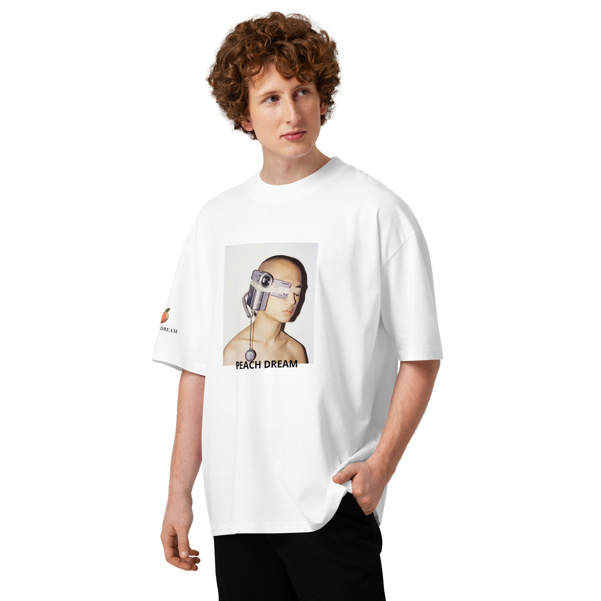 Peach Dream oversized t-shirt