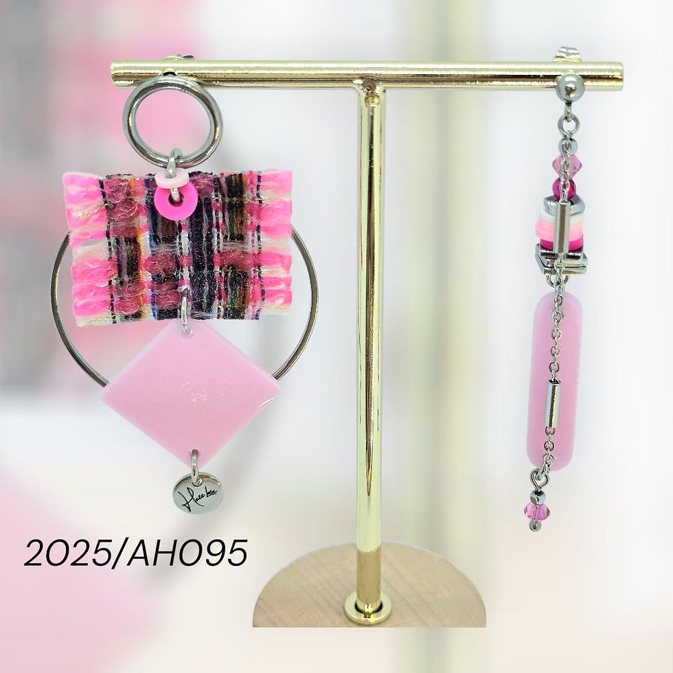 Boucles d’oreilles acier