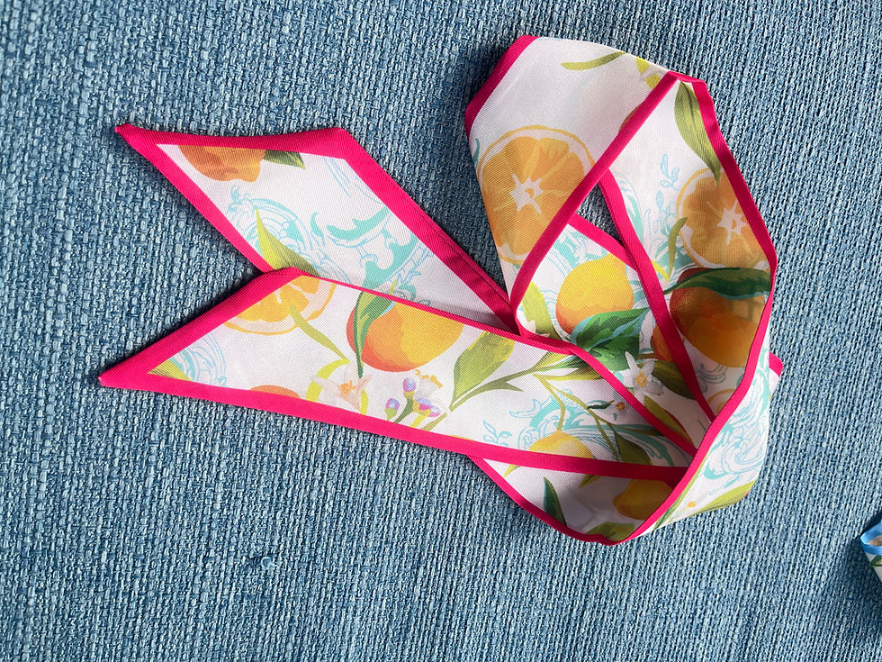Miniature : Foulard ceinture imprimé