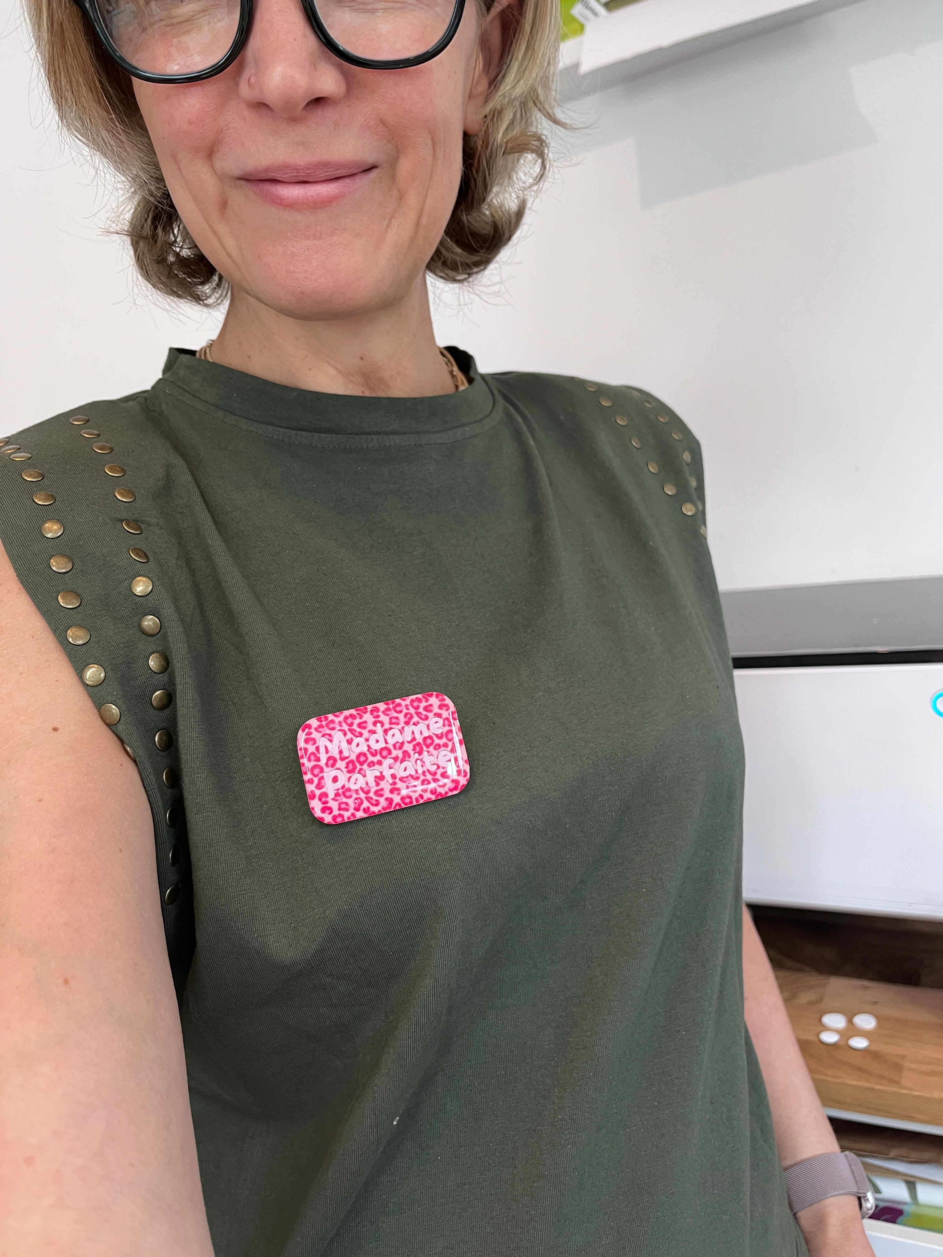 Broche Flavieandco « Madame parfaite »