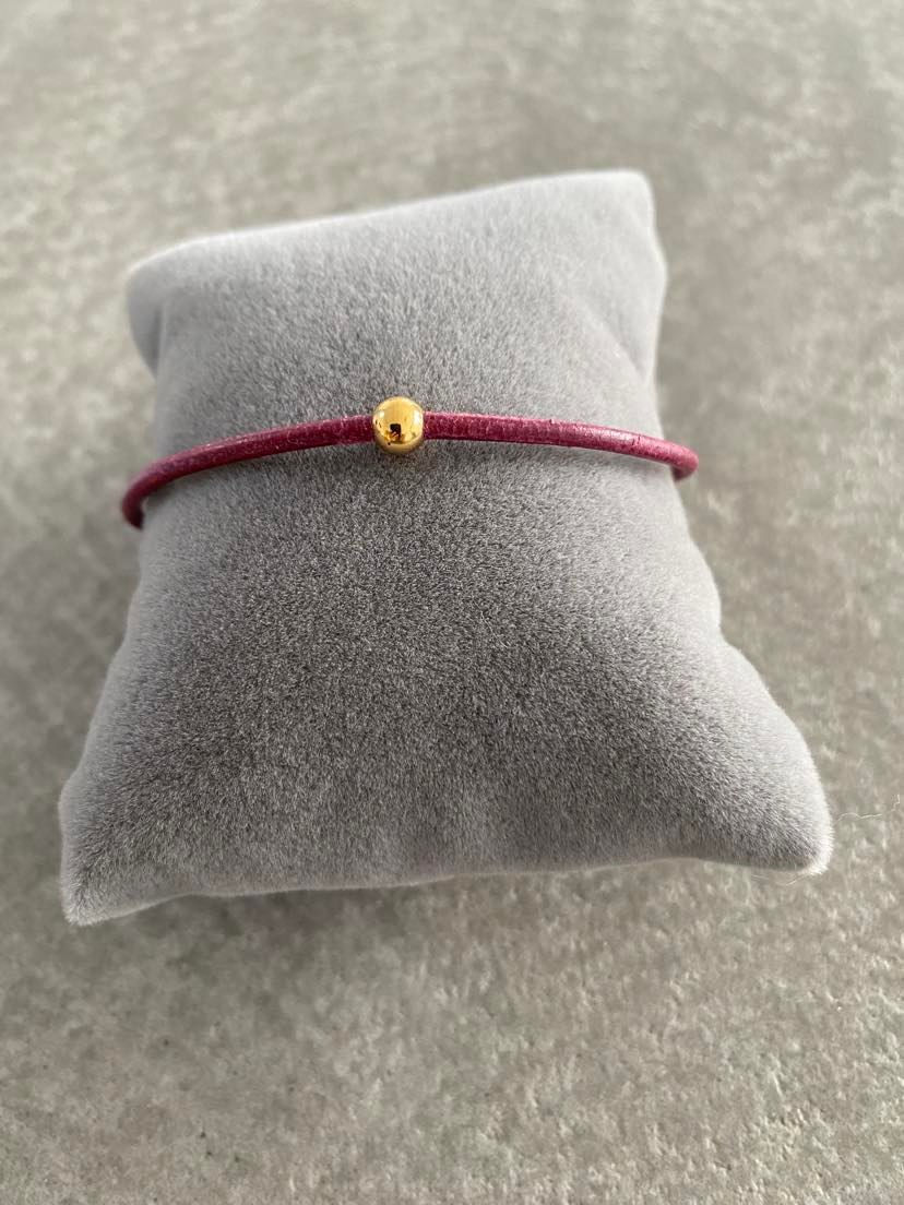 Bracelet en cuir Flavieandco Créations