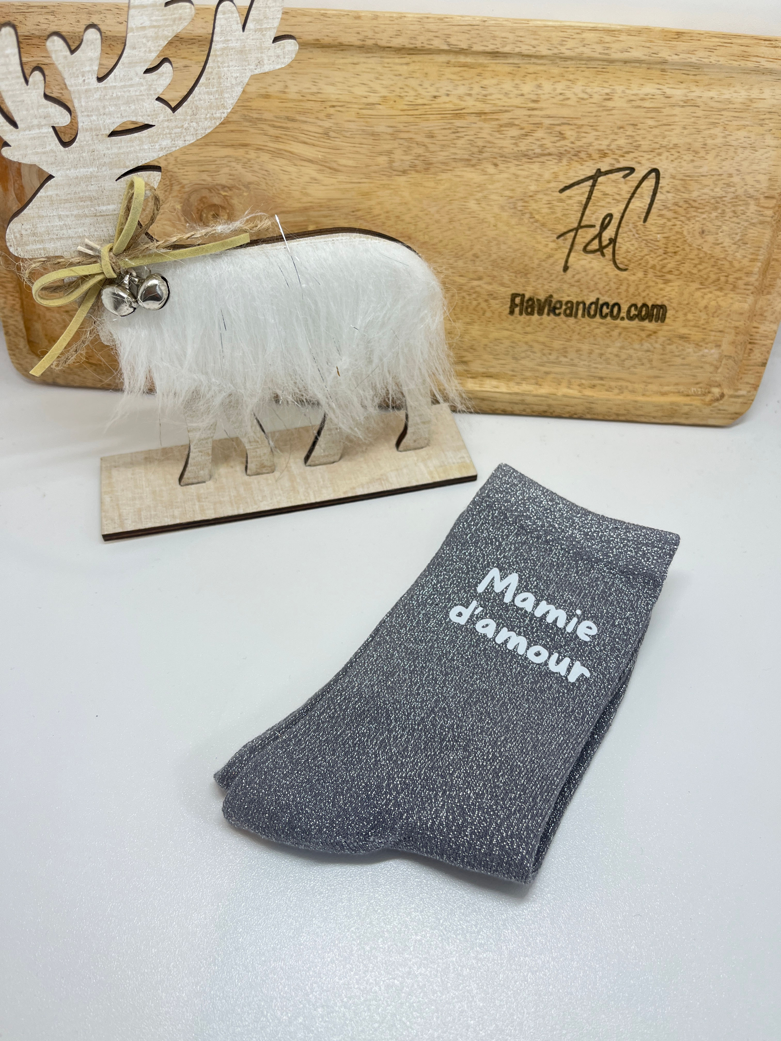 Chaussettes paillettes Flavieandco