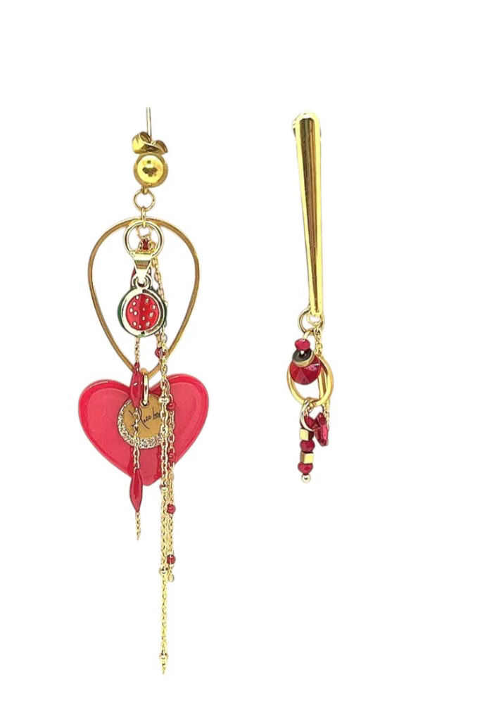 Boucles d’oreilles en acier édition limitée
