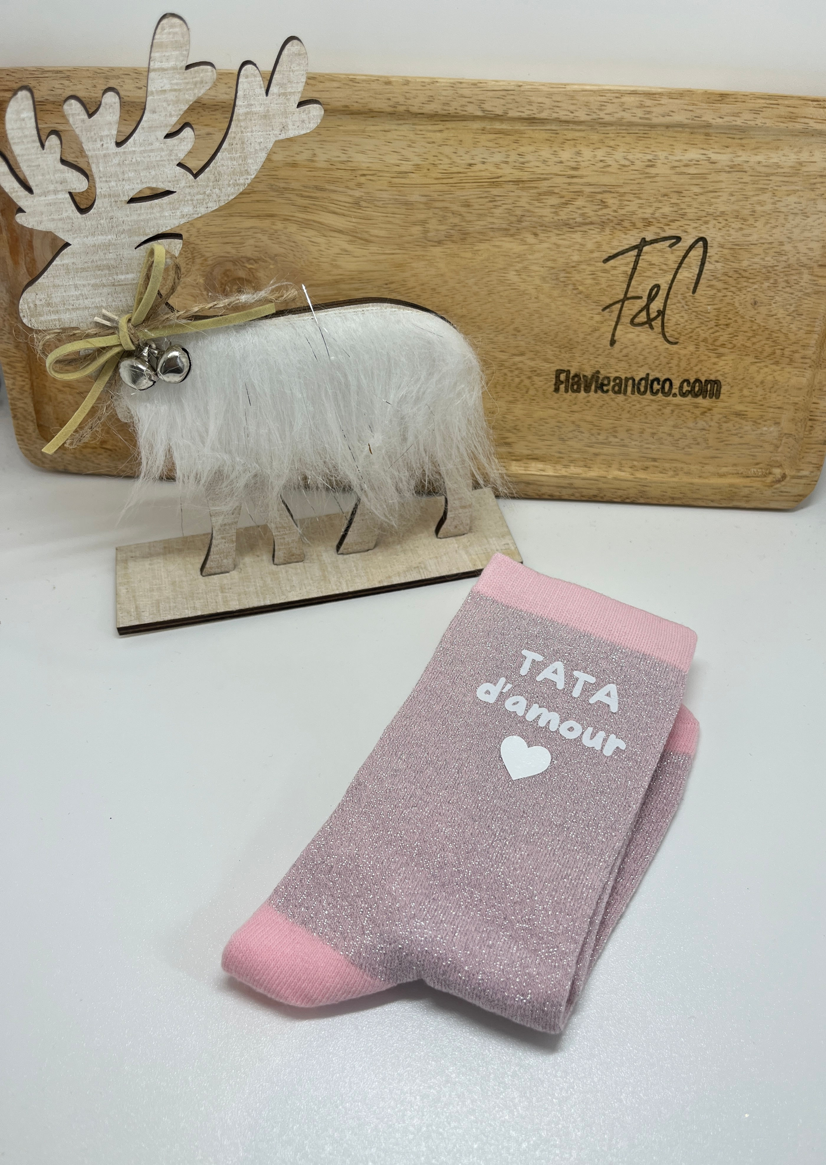 Chaussettes paillettes Flavieandco