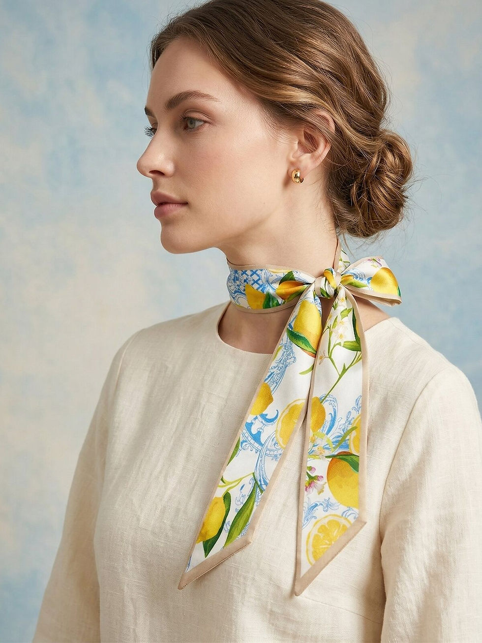Miniature : Foulard ceinture imprimé