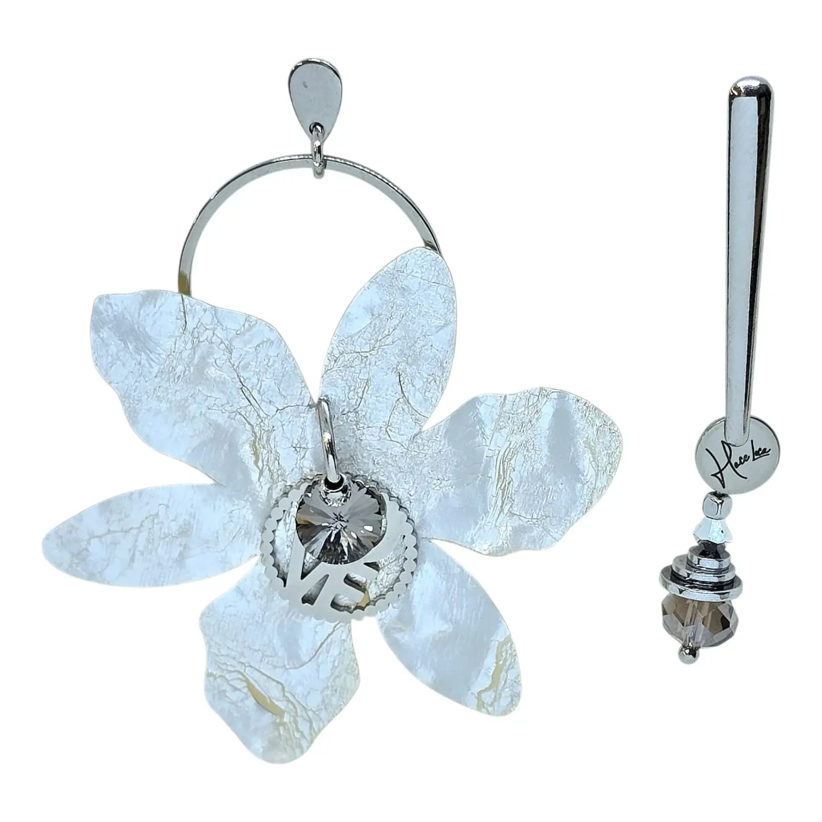 Boucles d’oreilles en acier