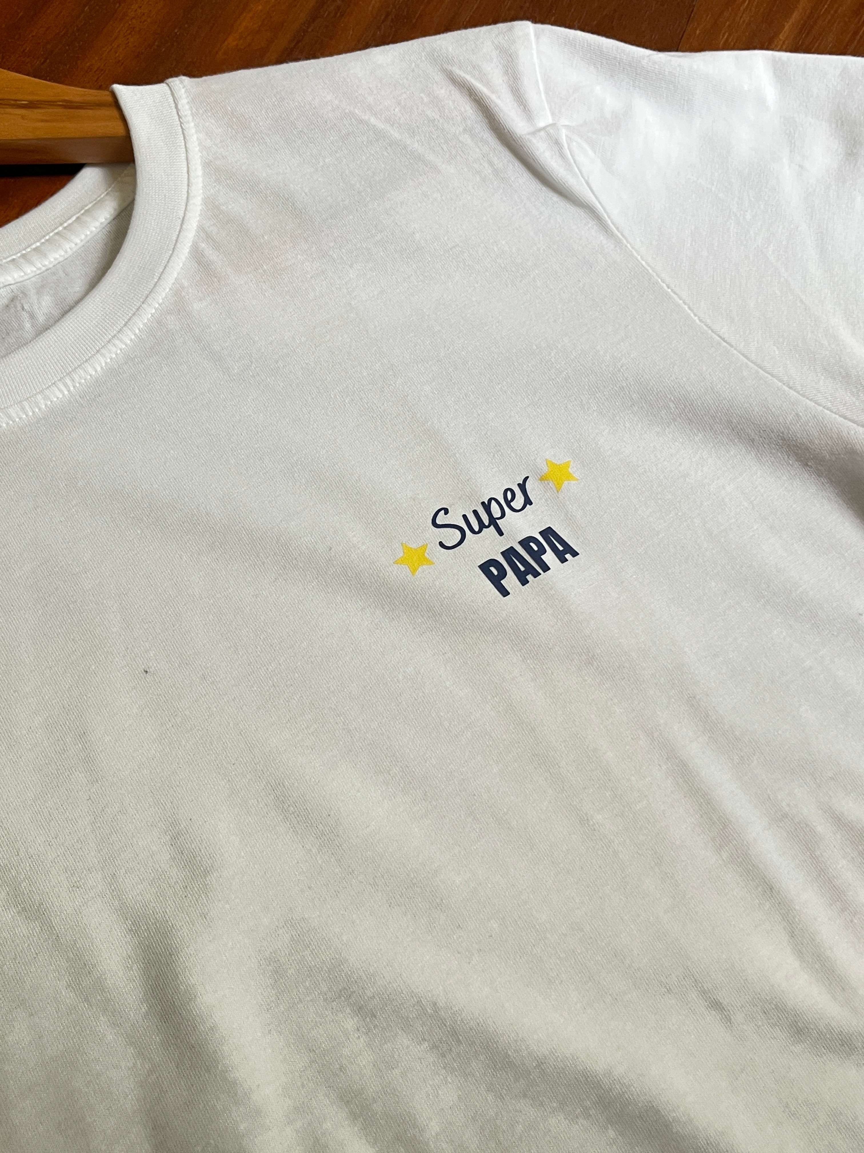 T-shirt Flavieandco « Super Papa »