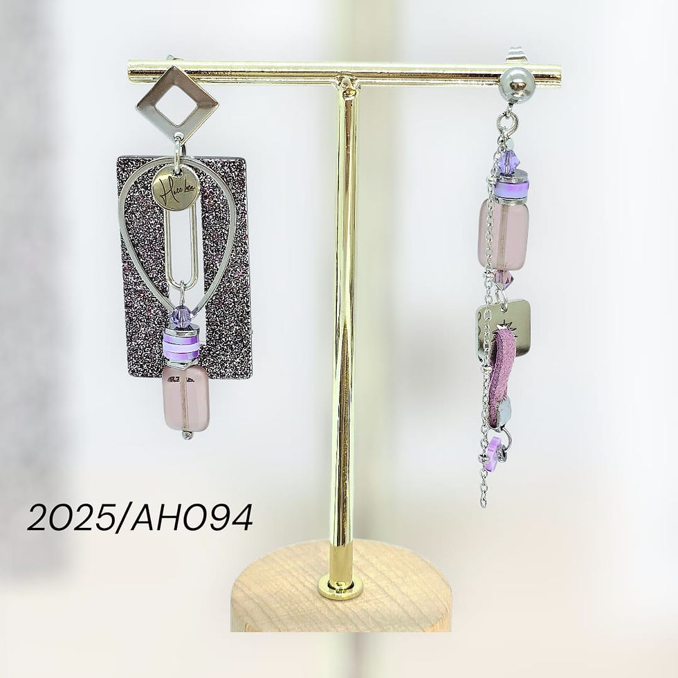 Boucles d’oreilles acier