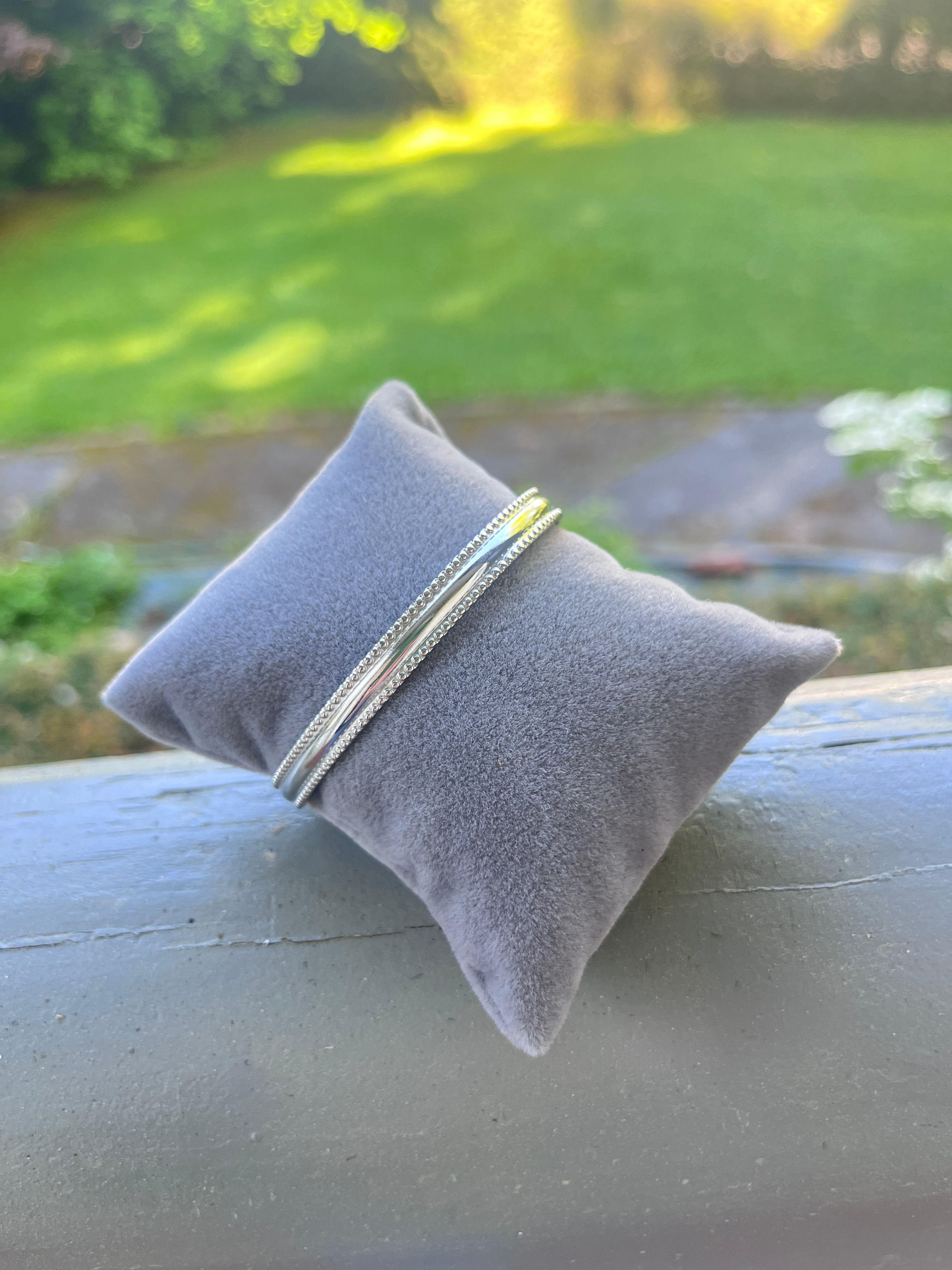 Bracelet jonc en acier