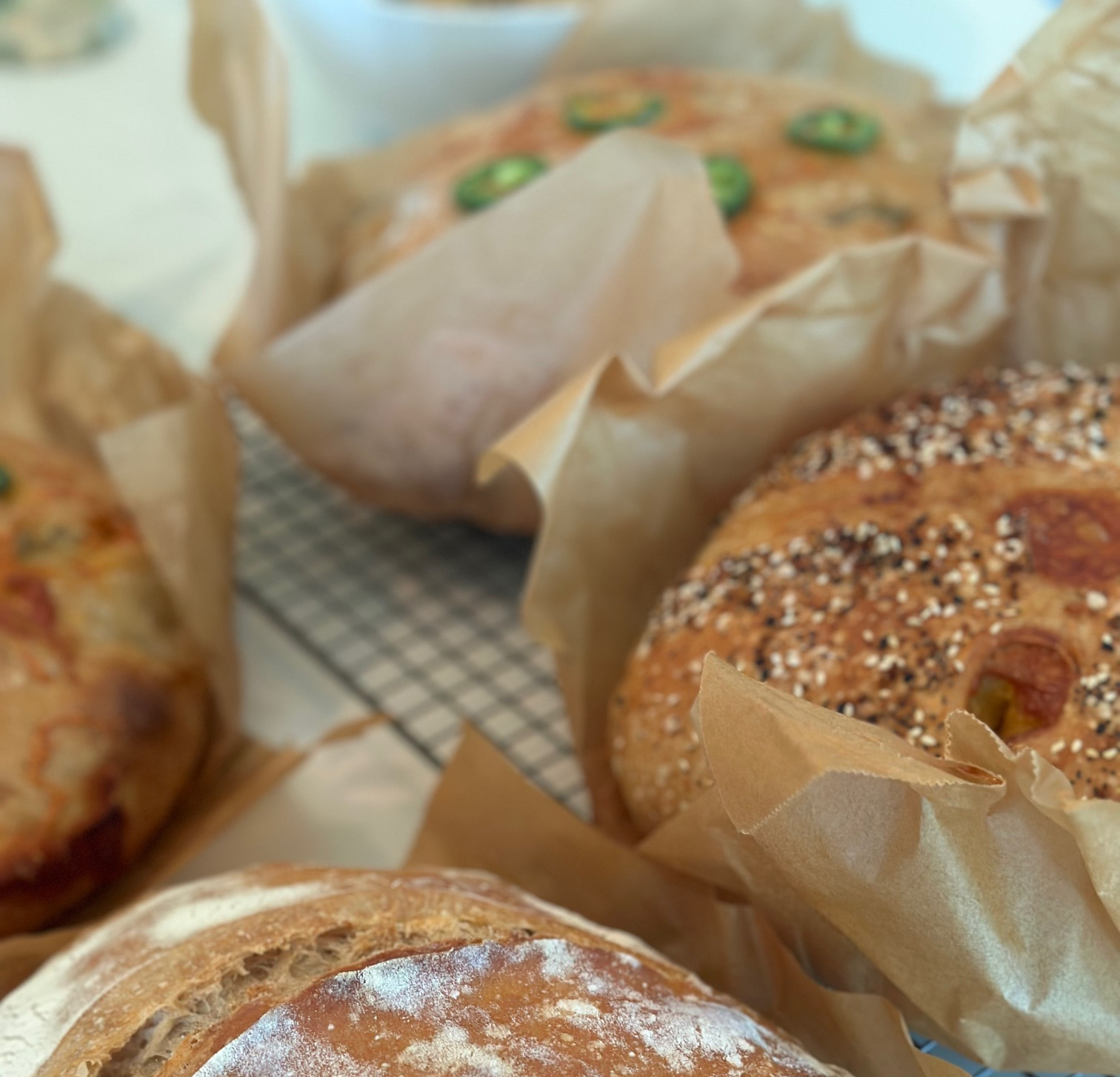 Arranged Food and Objects