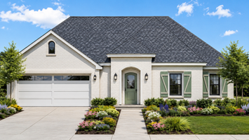 ASPEN - French - Elevation  - custom home builders - Lake Charles LA - Sulphur LA - Deridder LA - Leesville LA - Brookeland TX - Orange TX - SWLA Constructors & Development