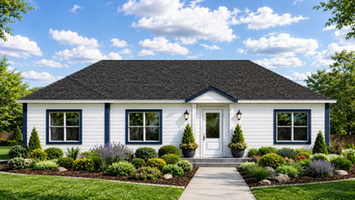 Cedar Tree - Simple - Elevation - Louisiana Home Builders - SWLA Constructors and Development - Lake Charles, LA - Brookeland TX