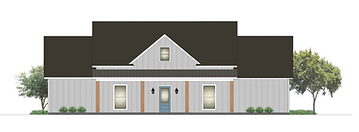 Belle Chase Floor Plan - Farm House - custom home builders - Lake Charles LA - Sulphur LA