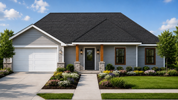 ASPEN - SIMPLE  Elevation  - custom home builders - Lake Charles LA - Sulphur LA - Deridder LA - Leesville LA - Brookeland TX - Orange TX - SWLA Constructors & Development
