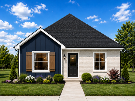 Bluebell Navy Accent - custom home builders - Lake Charles LA - Sulphur - Deridder - Leesville - Brookeland TX - Orange - Lumberton - SWLA Constructors - Home Builders - Texas Home Builders