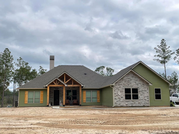 Lake House - Built Examples - custom home builders - Lake Charles LA - Sulphur LA - Deridder LA - Leesville LA - Brookeland TX - Orange TX - SWLA Constructors & Development 1