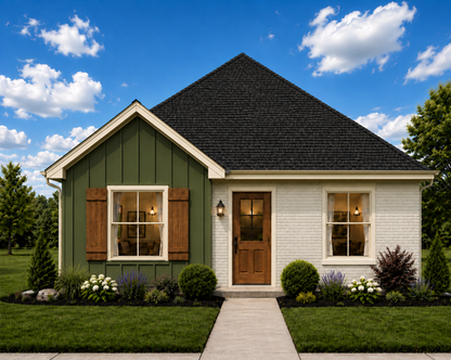 Bluebell Green Accent - custom home builders - Lake Charles LA - Sulphur - Deridder - Leesville - Brookeland TX - Orange - Lumberton - SWLA Constructors - Home Builders - Texas Home Builders