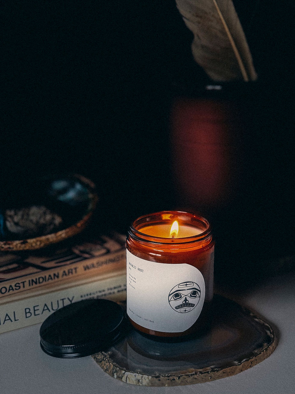 Thumbnail: Sacred Cedar Art Candle Collection- 8 oz 