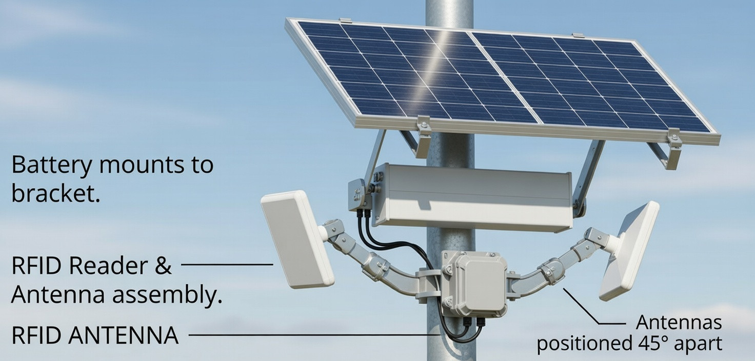 5G Outdoor RFID Portal