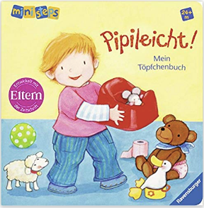 Potty training German board book PIPILEICHT!