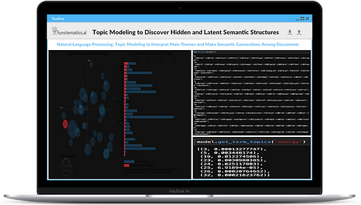 Topic Modeling to Discover Hidden and Latent Semantic Structures