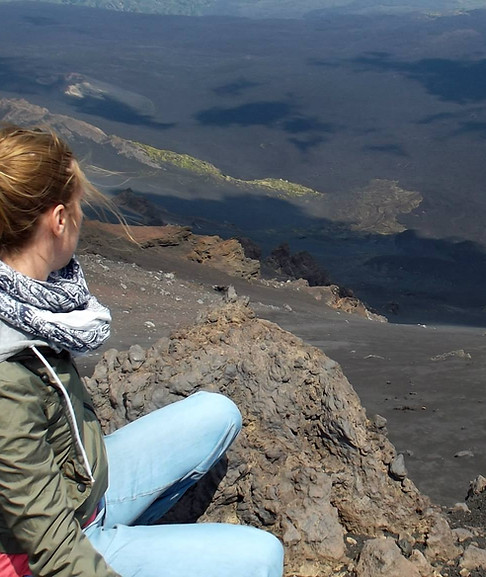 Bly Art volcan Etna