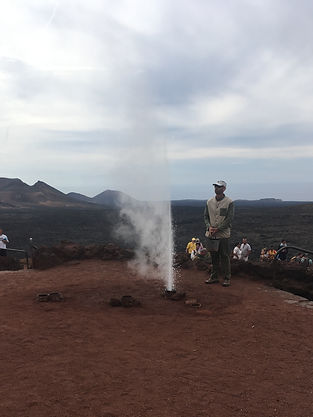 Bly art volcan Timanfaya